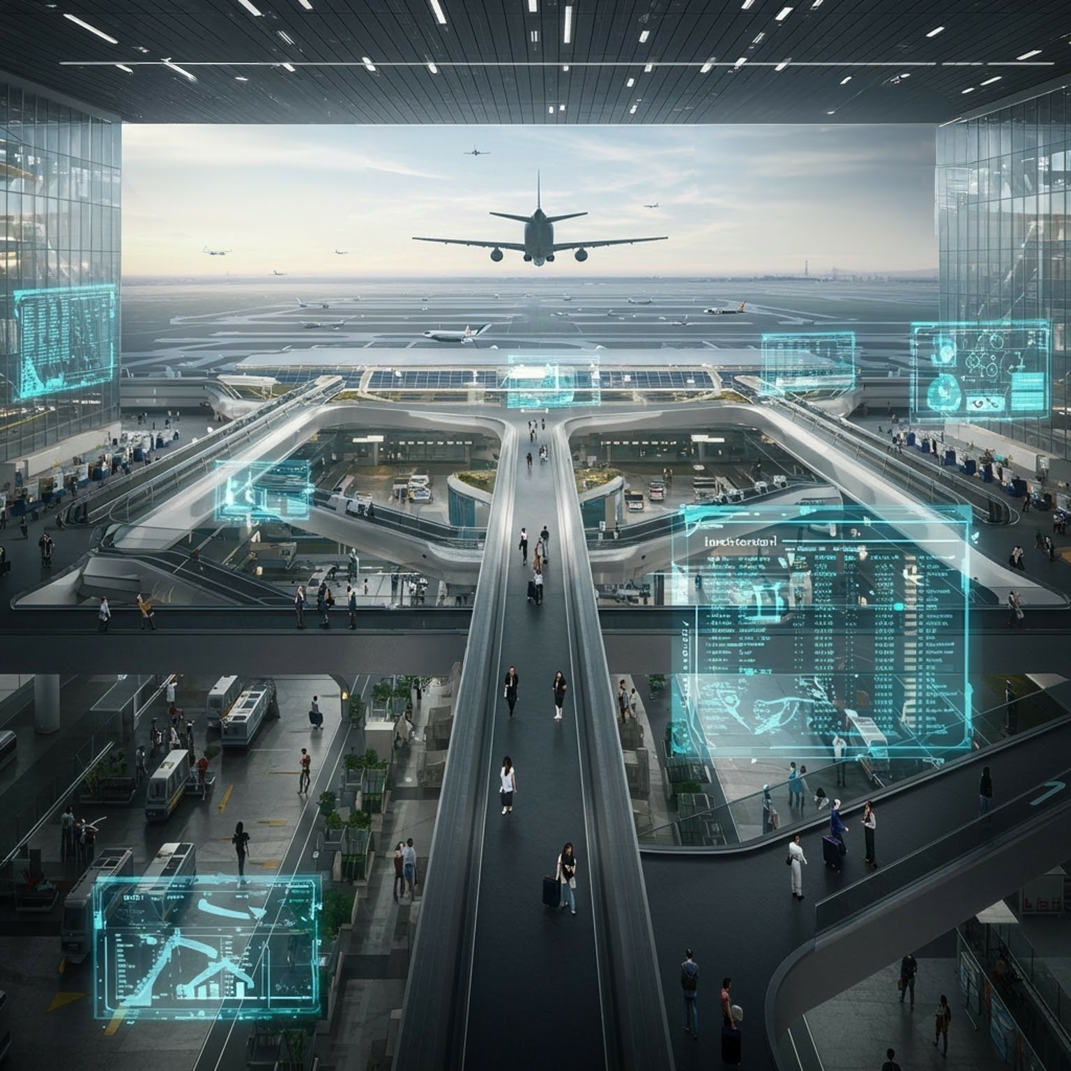 미래의 인천국제공항