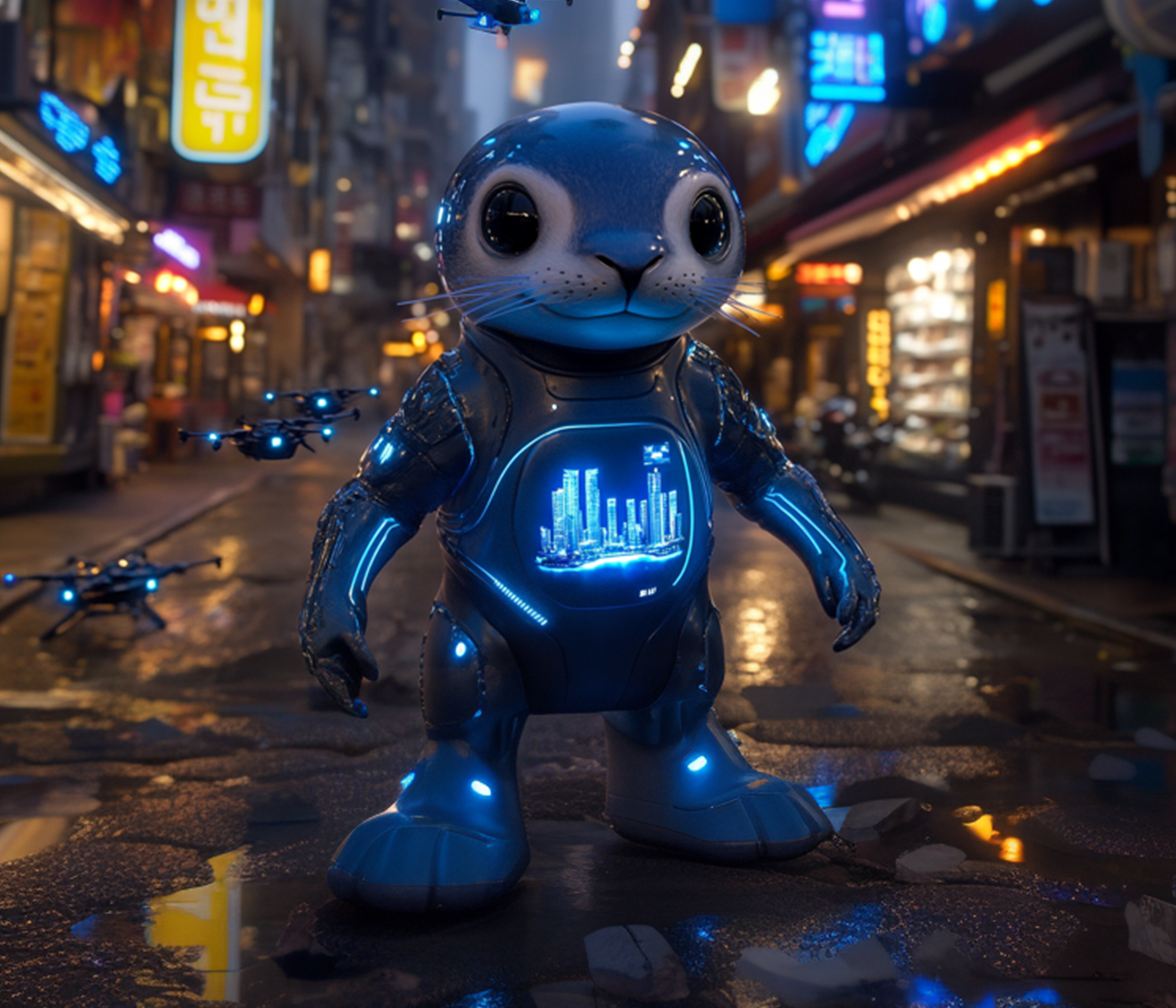 Cyber Warrior BUMI for Incheon