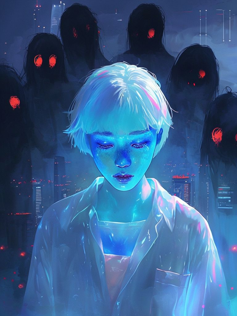 온갖 시련속에서도 자리를 지켜내는 인천 의인화